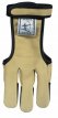 ART-19346-BEG-S Small – beige schiethandschoen boogschieten buffelleer versterkte vingertoppen Numex Archery